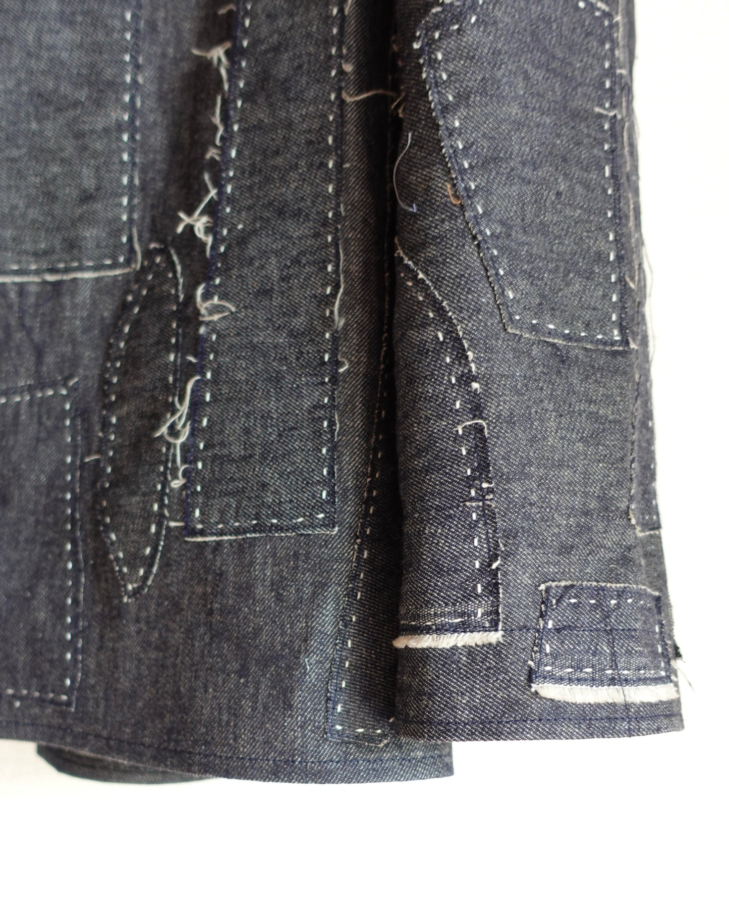 Sashiko Linen Denim Shirt
