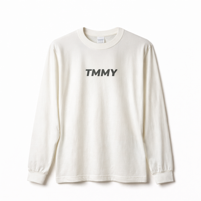 Long Sleeve Logo Tee (炭黒)