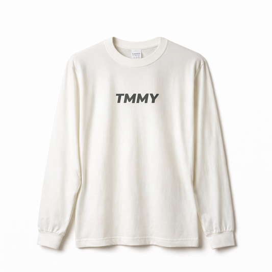 Long Sleeve Logo Tee (炭黒)