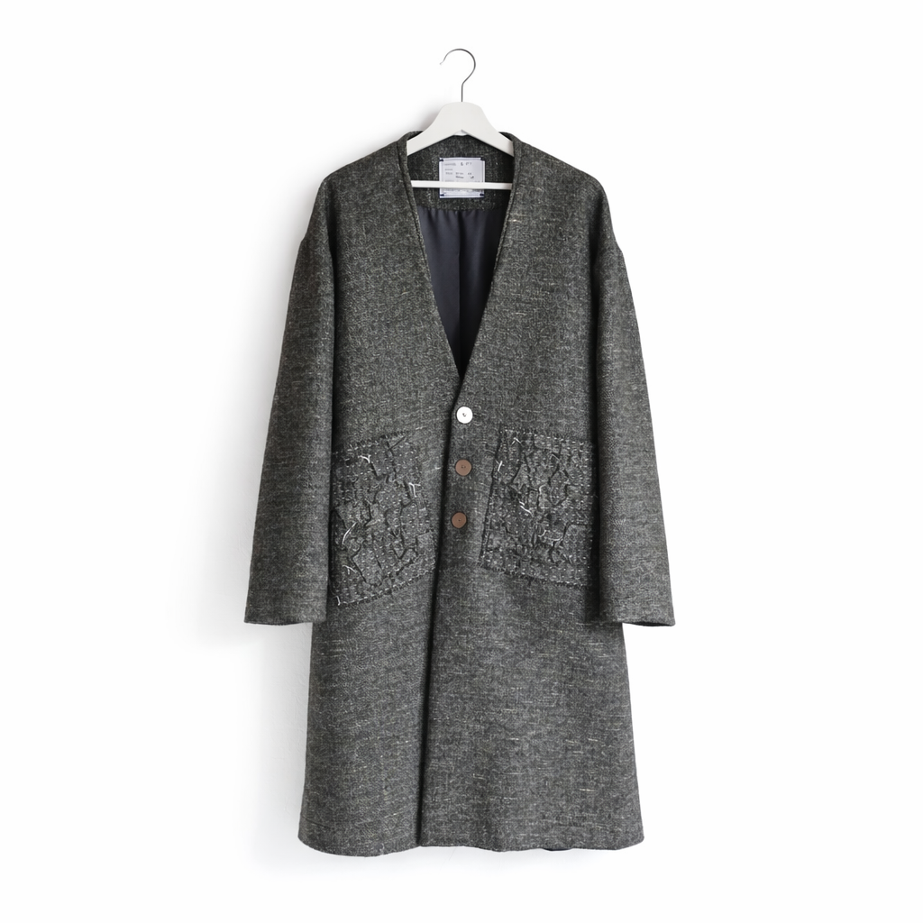 Enshu Tweed Overcoat