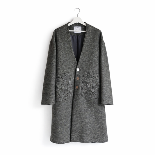 Enshu Tweed Overcoat
