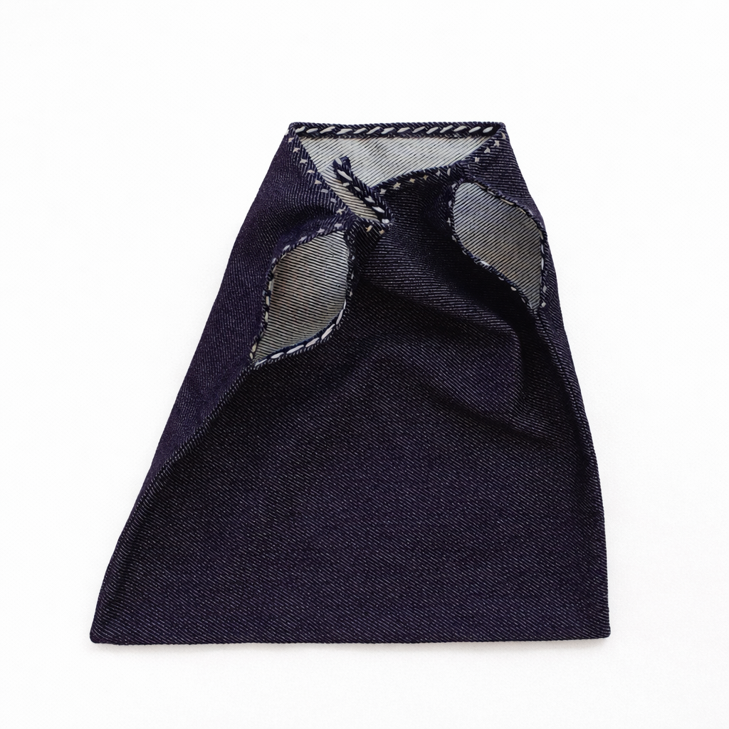 Square Slit Sashiko Bag