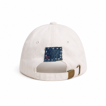 Sashiko Patch Cap