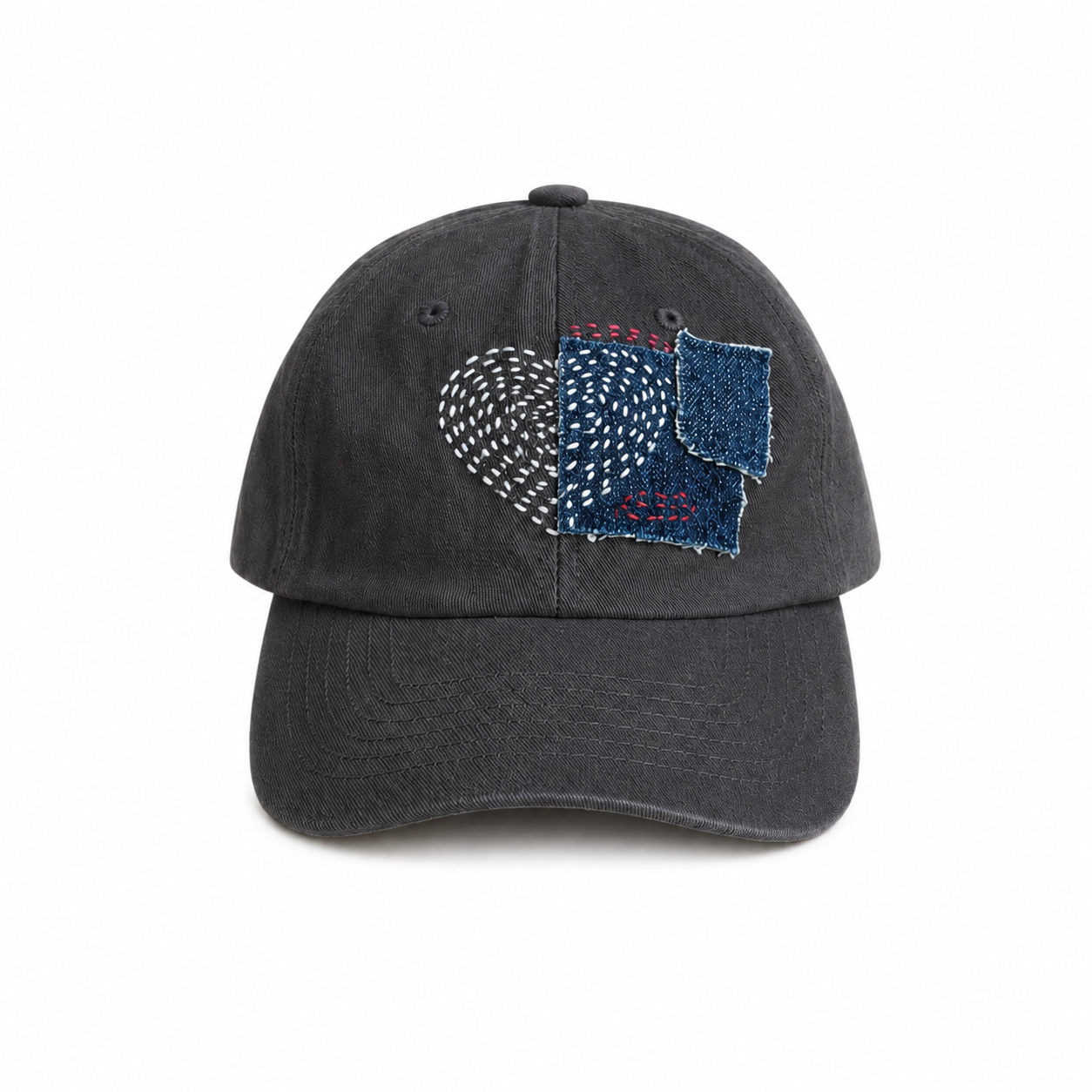 Sashiko Patch Cap