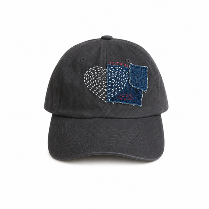 Sashiko Patch Cap