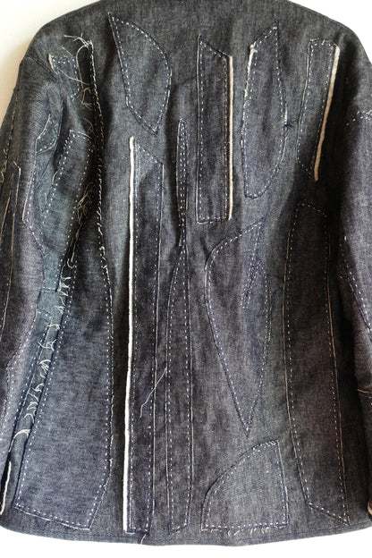 Sashiko Linen Denim Shirt