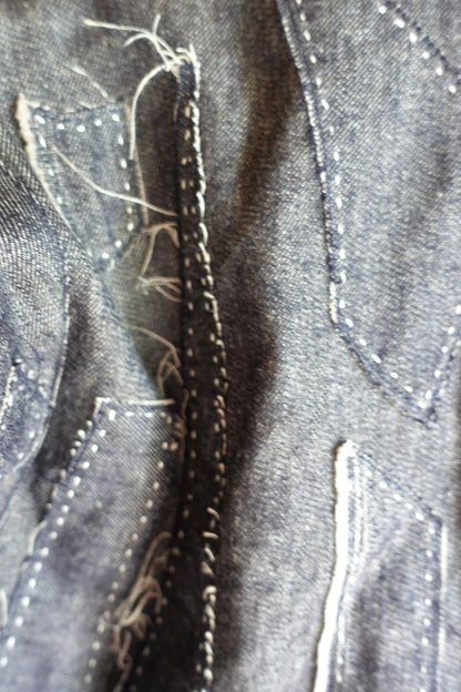 Sashiko Linen Denim Shirt