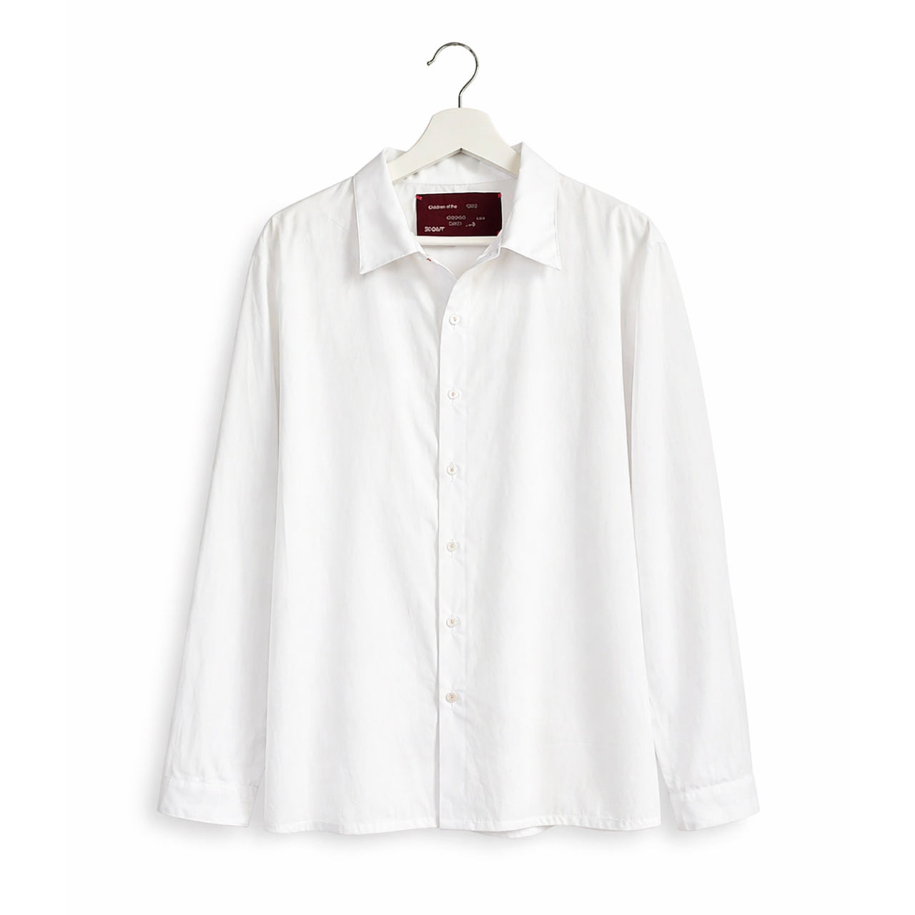 Cotton Hemp Typewriter Shirt