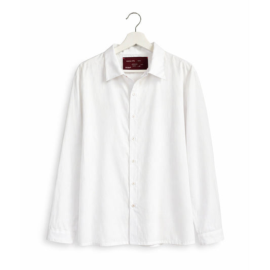 Cotton Hemp Typewriter Shirt
