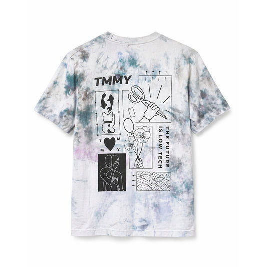 【現品限り】Overdyed Tee (Ice dye)