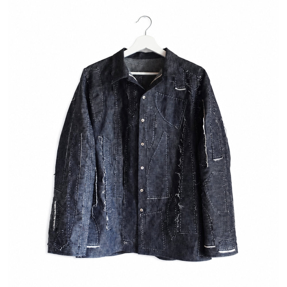 TMMY Sashiko Linen Denim Shirt 商品画像
