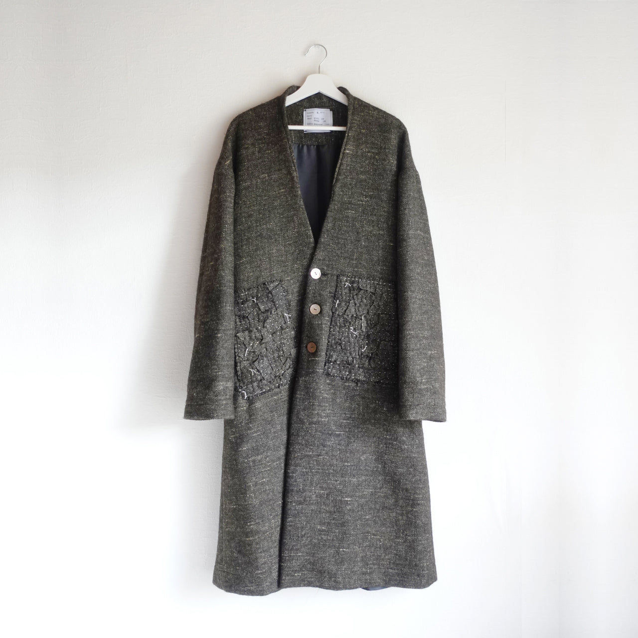 Enshu Tweed Overcoat