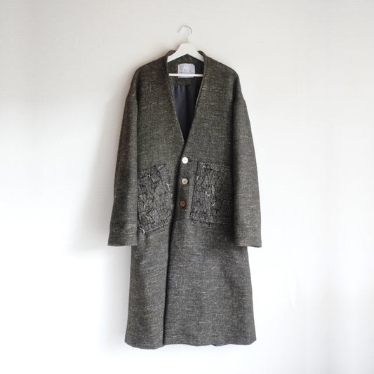 Enshu Tweed Overcoat