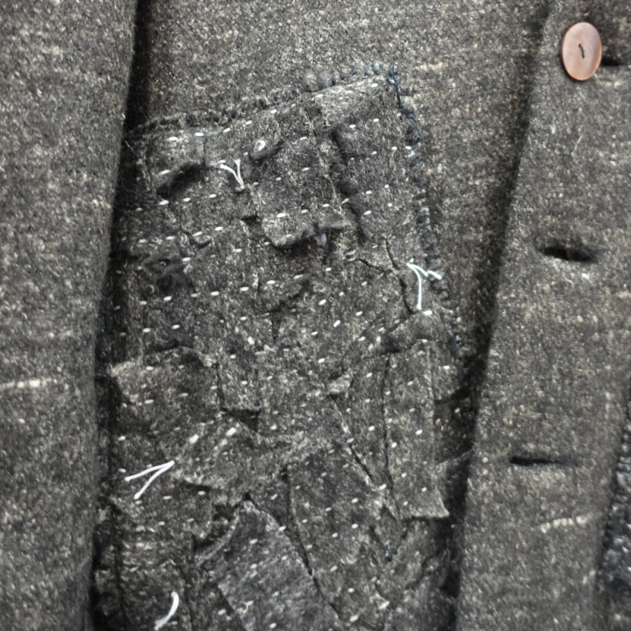 Enshu Tweed Overcoat