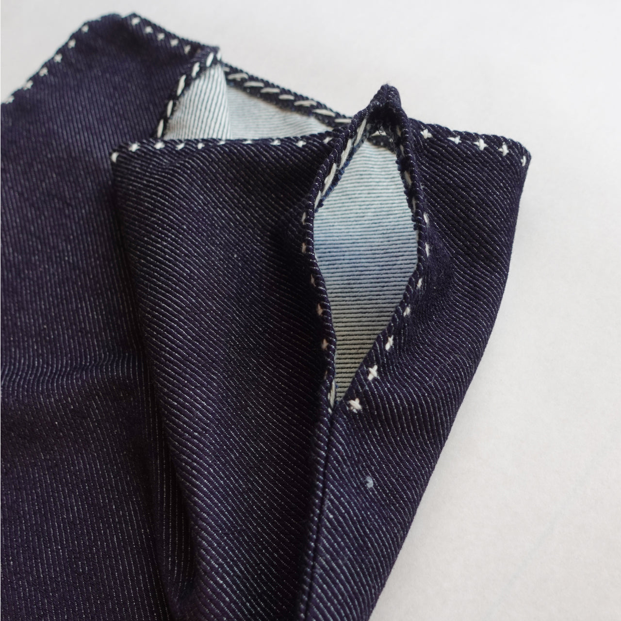 Square Slit Sashiko Bag