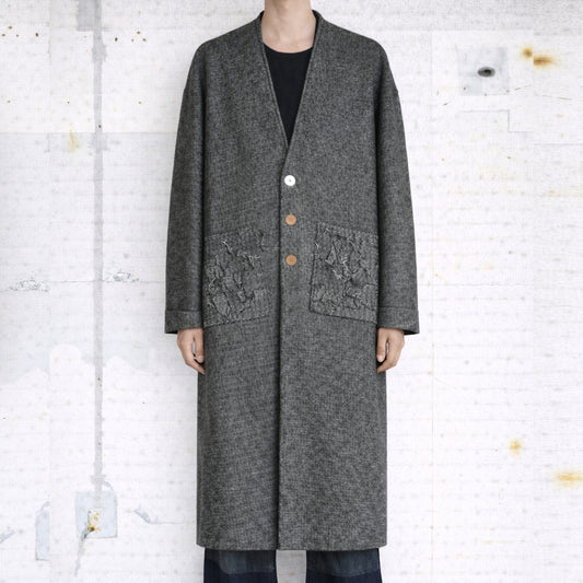 Enshu Tweed Overcoat
