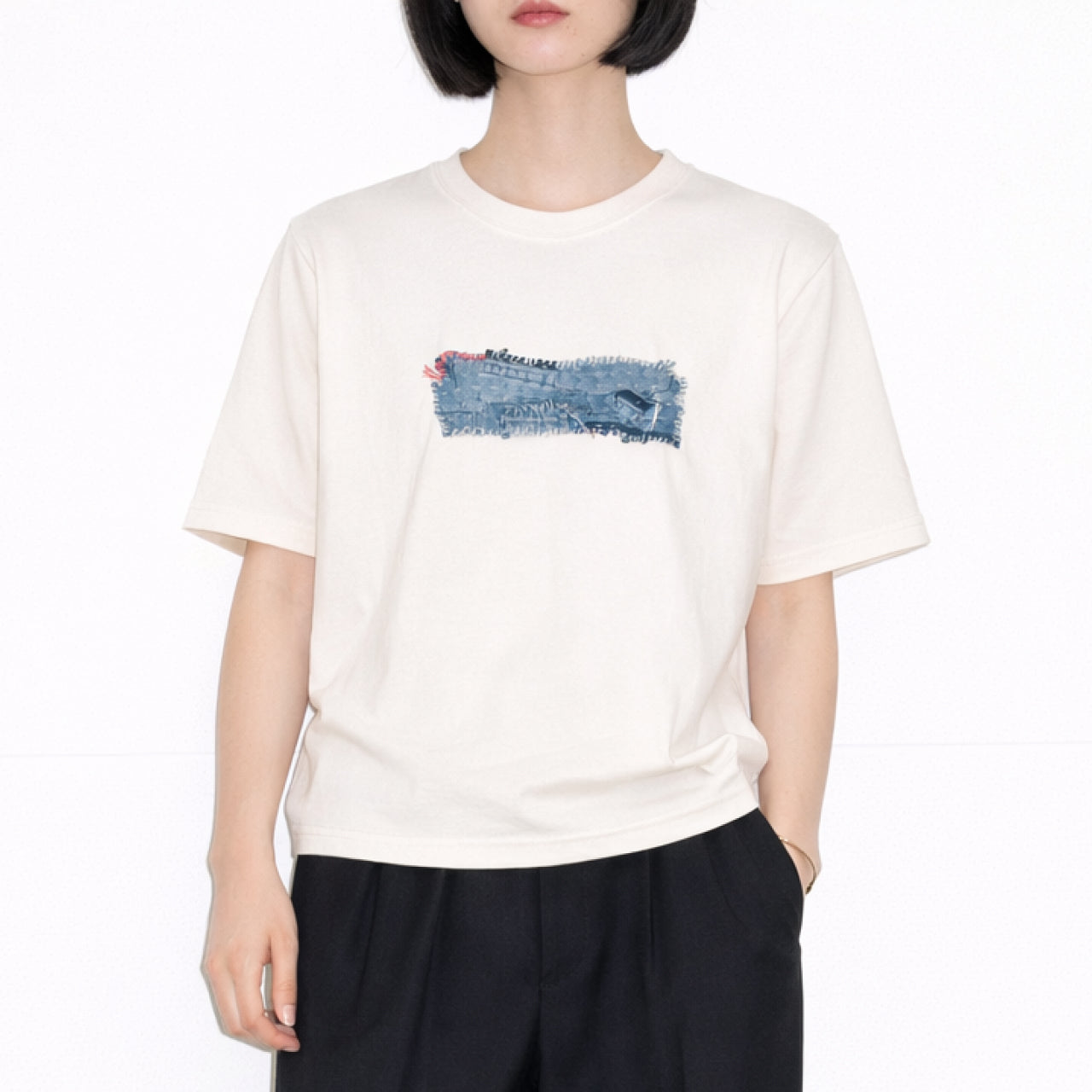 Sashiko Tee