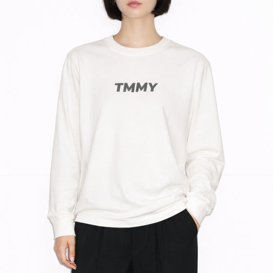 Long Sleeve Logo Tee (炭黒)