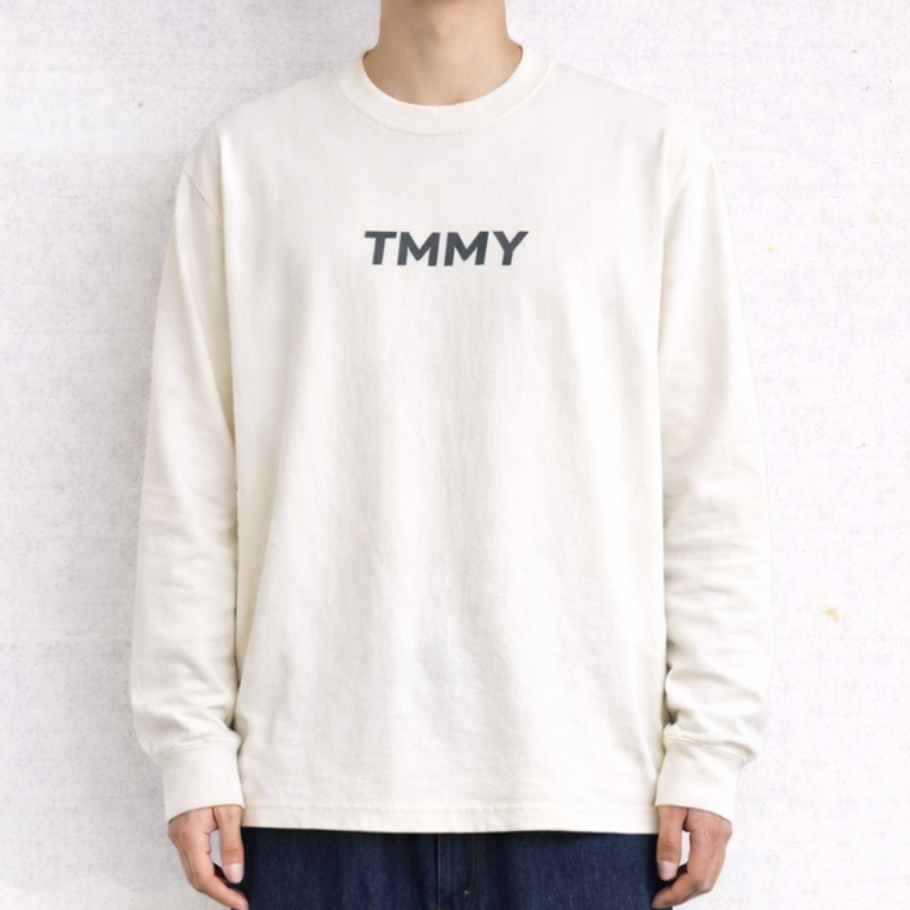 Long Sleeve Logo Tee (炭黒)