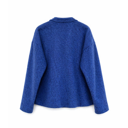 Indigo Sashiko Weave Jacket