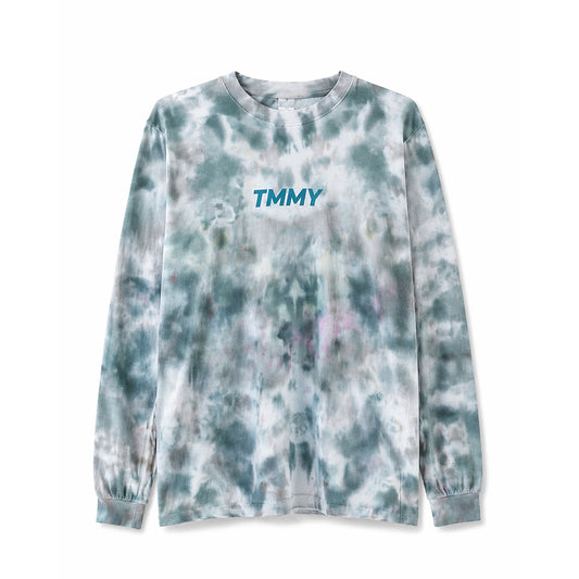【現品限り】Long Sleeve Overdyed Tee (Ice dye)