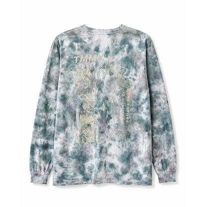【現品限り】Long Sleeve Overdyed Tee (Ice dye)